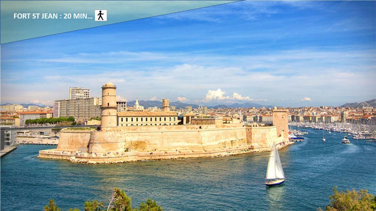 Bel Appart Tout Equipe Lägenhet Marseille Exteriör bild