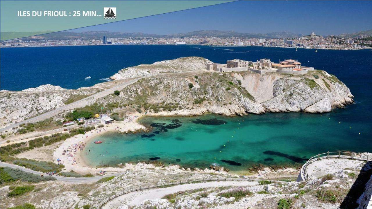 Bel Appart Tout Equipe Lägenhet Marseille Exteriör bild